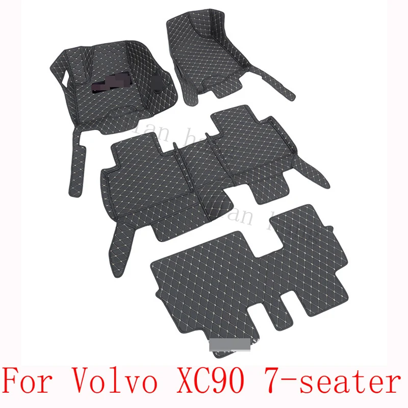 

For Volvo XC90 Car Floor Mats 7-seater Volvo XC90 Comfortable and Durable Car Floor Mats 2015-22 Edition