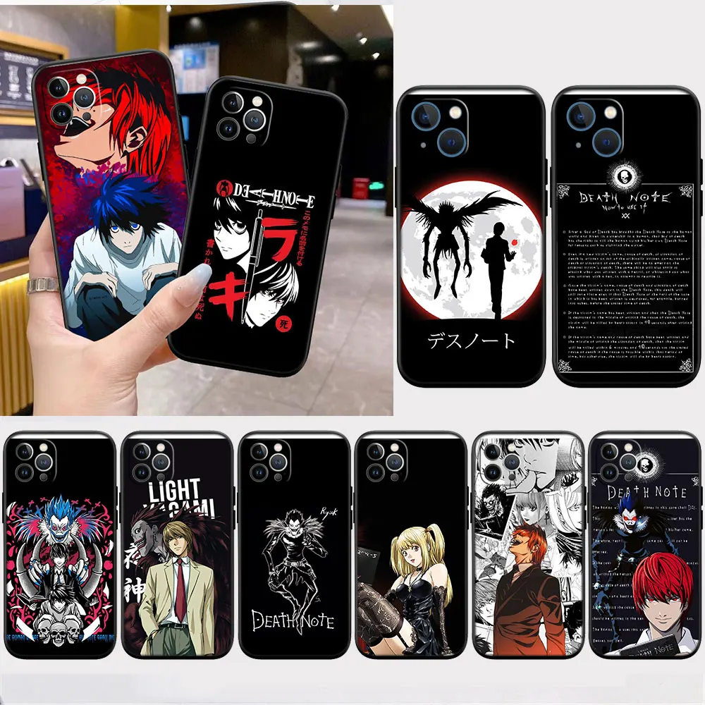 Death Note чехол для телефона OPPO A5S A7 A59 F1S A55 A56 A96 A17 A8 A31 A83 A91 F15 A92S A92 A72 A52