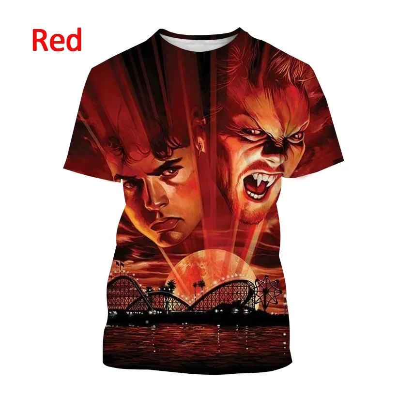 

Summer New Style The Lost Boys 3d Printing T-shirt Men's and Women's Casual Fashion Round Neck Short-sleeved Shirt XXS-6XL