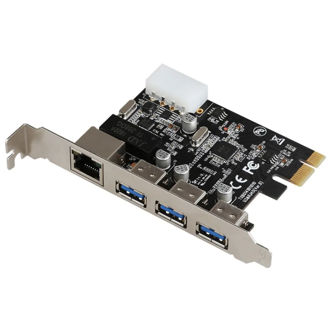 USB-концентратор PCI-E на 3 внешних порта 10/3 0 Мбит/с |