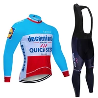 2022 cycling jersey mens quick step sets cycling clothing summer long sleeve mtb bike suit bicycle bike clothes ropa ciclismo
