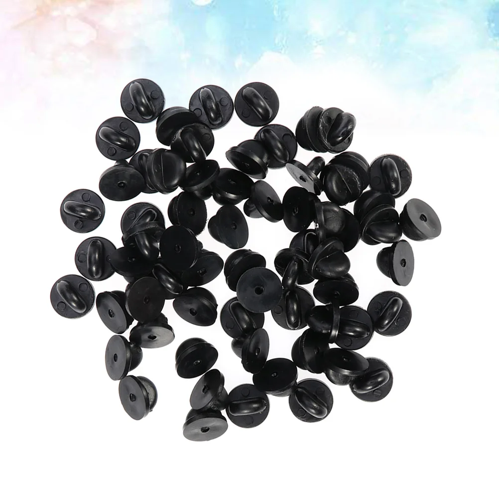 200 шт. пластиковые колпачки из ПВХ сменные застежки для броши домашнего магазина