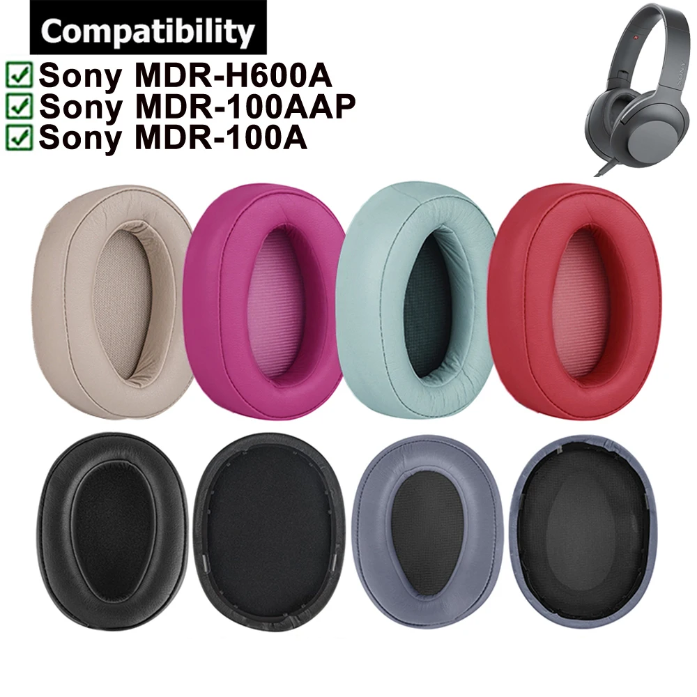 

Ear Pads for Sony MDR-100A MDR-100AAP MDR-H600A Headphones Replacement Ear Cushion Ear Cups Ear Cover Headset Earpads Repair