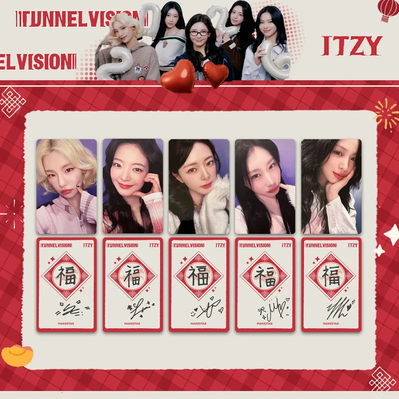 

Набор фотокарт ITZY (5 шт.)