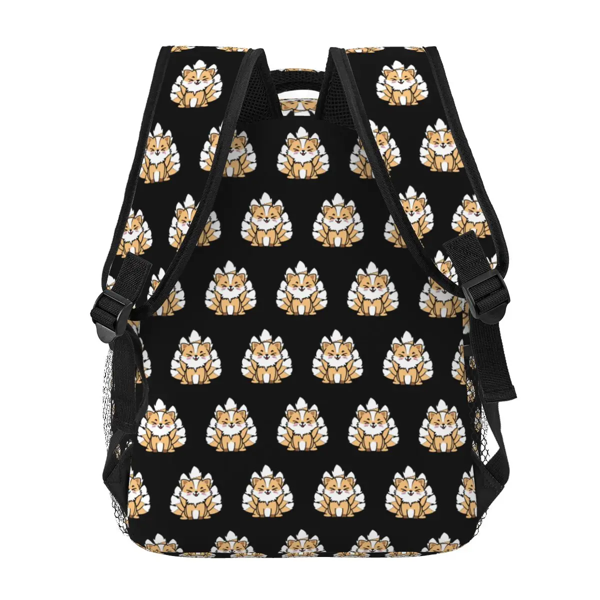 Милые рюкзаки с девятихвостой лисой Кицунэ Гумихо сумка для книг мальчиков и