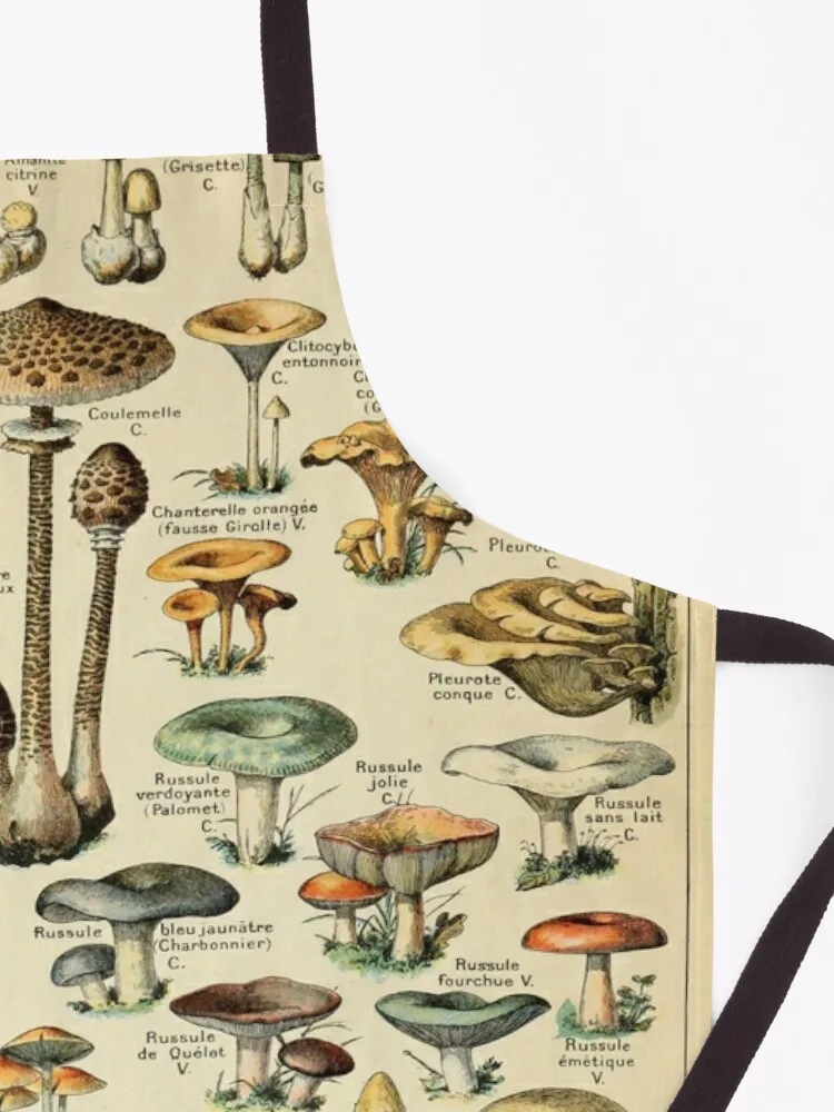 Винтажный грибовидный фартук Adolphe Millot грибы для мужчин одежда приготовления пищи