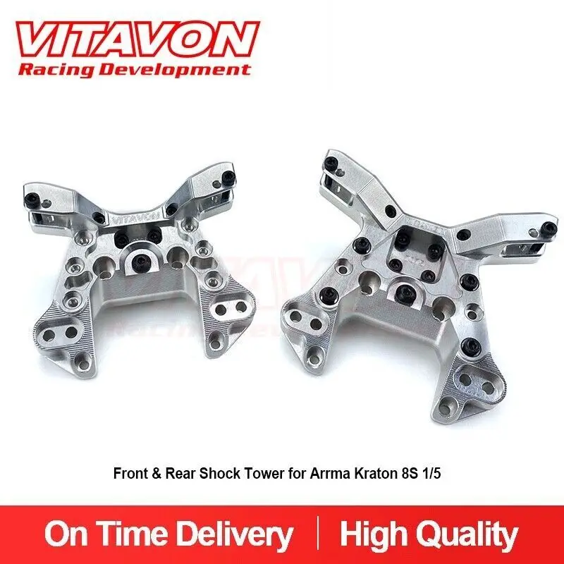 VITAVON CNC Alu7075 Передняя и задняя амортизационная башня для Arrma Kraton 8S 1/5