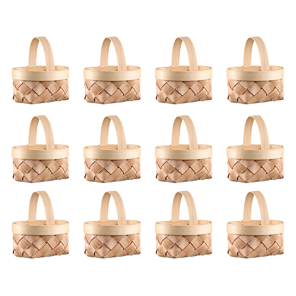 

Мини-корзины из дерева LUOEM