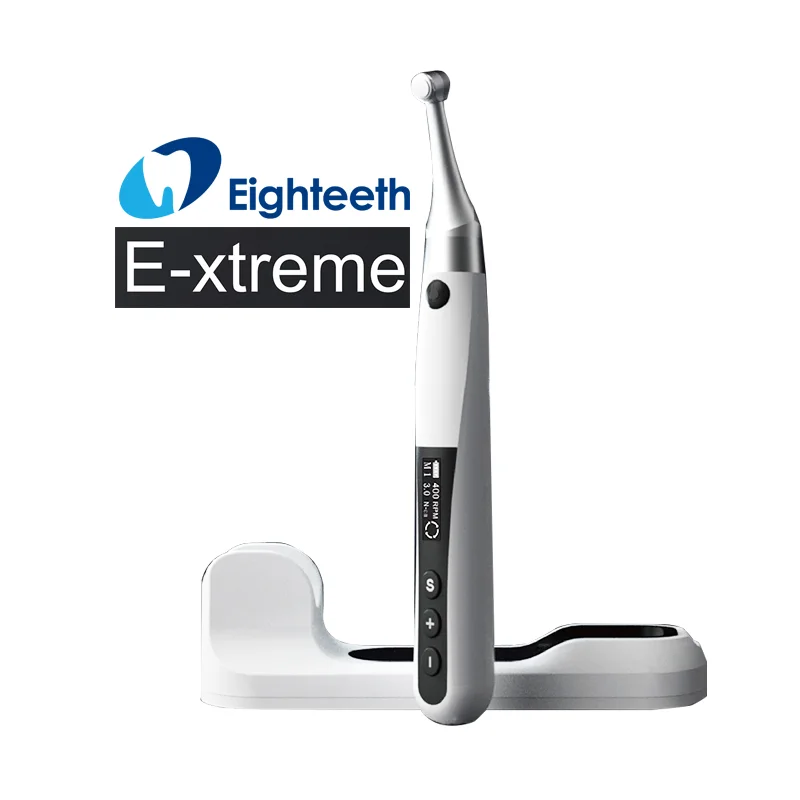 

Eighteeth Dental Wireless Endo Motor Reduction Contra Angle Oral Endodontic Root Canal Treatment Machine Dentist Intrument