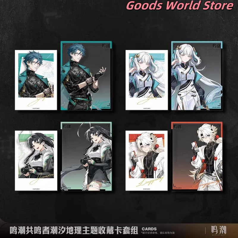 Оригинальная фигурка Wuthering Waves Jiyan Jinhsi Jianxin Lingyang набор рукавов для коллекционных