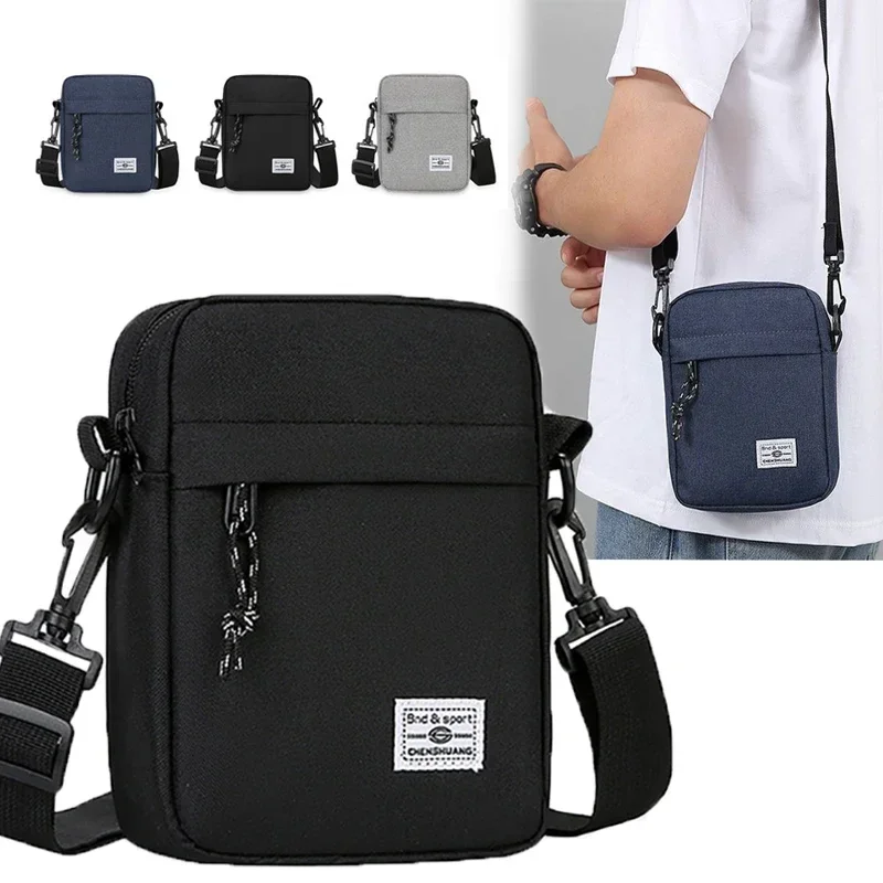 

Men's Mini Crossbody Bag Small Men's Shoulder Bag Men Diagonal Small Backpack Light Messenger Phone Bag Boy Chest Pack