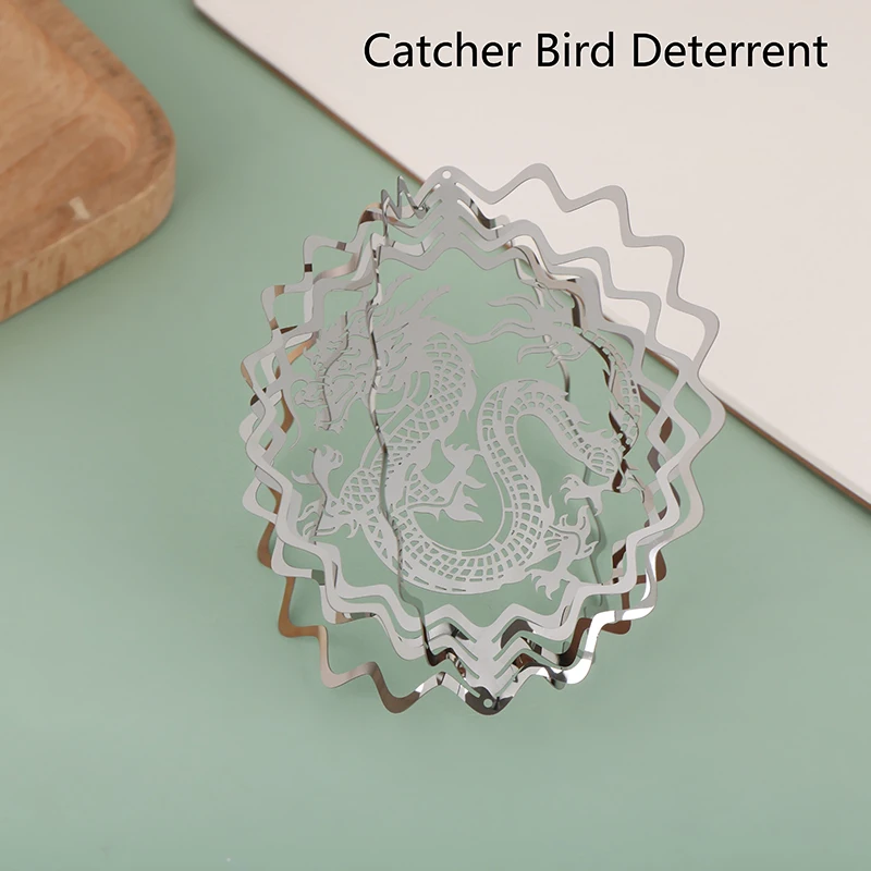 Сублимационный Спиннер Дракона Металлический Вращающийся Кулон Украшение Ловец