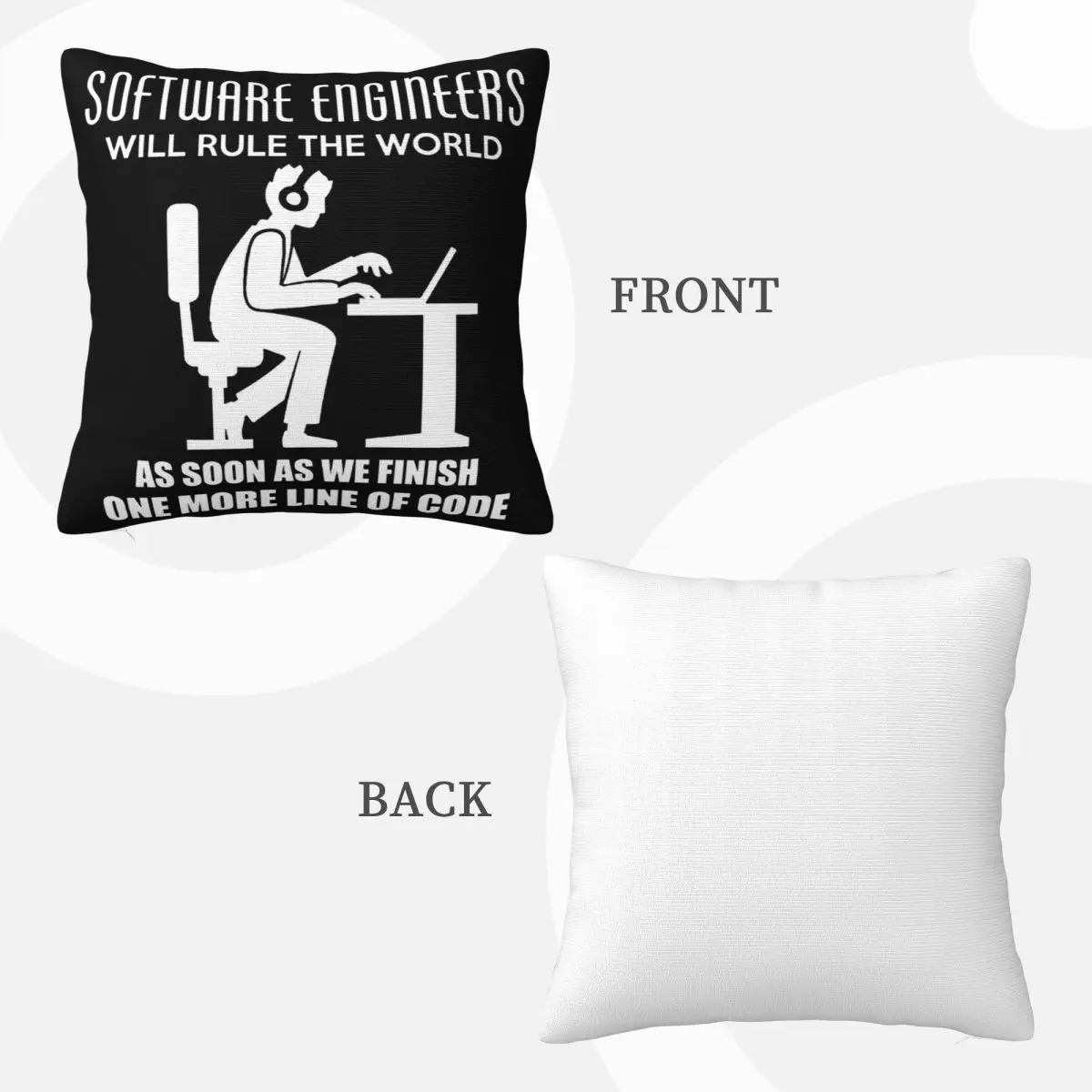 Забавный инженер-программист T Rule The World Joke Gift Компьютерное кодирование F4B