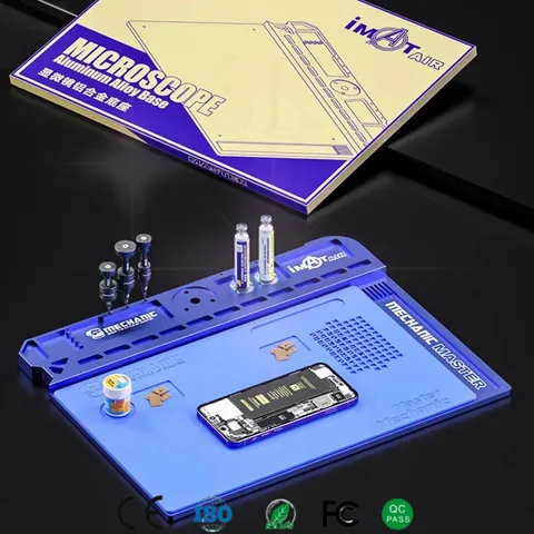 Многофункциональное основание микроскопа Mechanic iMat Air из алюминиевого сплава, верстак, электронный коврик для ремонта материнской платы печатной платы