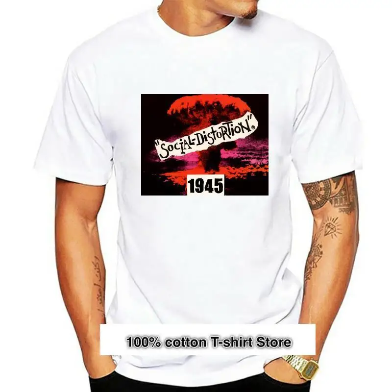 

Camiseta с искажением социальных сетей, реальная фотография (1), 1945