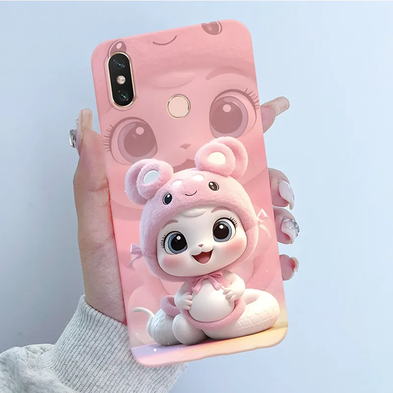 Чехол для Xiaomi Mi Max 3 силиконовый чехол с цветным цветком и рисунком Fundas телефона Max3