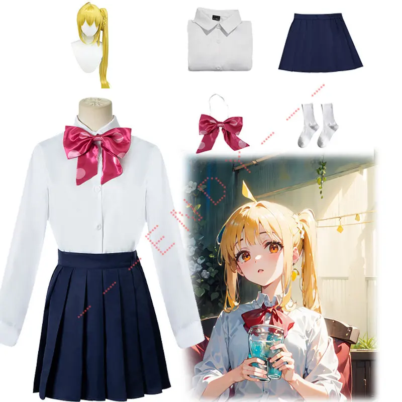 

BOCCHI THE ROCK! Костюм для косплея Hitori готоh Ijichi Nijika Yamada Ryo Kita Ikuyo костюм JK Униформа женская спортивная одежда куртка юбка