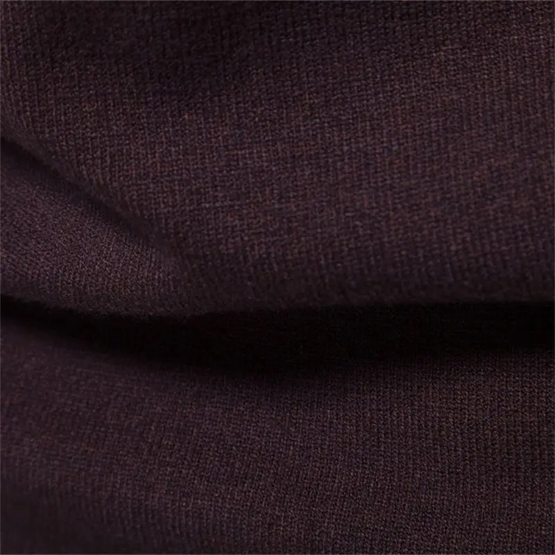 New Winter Thick Pullover men's O-Neck Solid Color Long Sleeve Warm Slim Sweater men's Sweater Pull men's Sweater Clothing LOW01