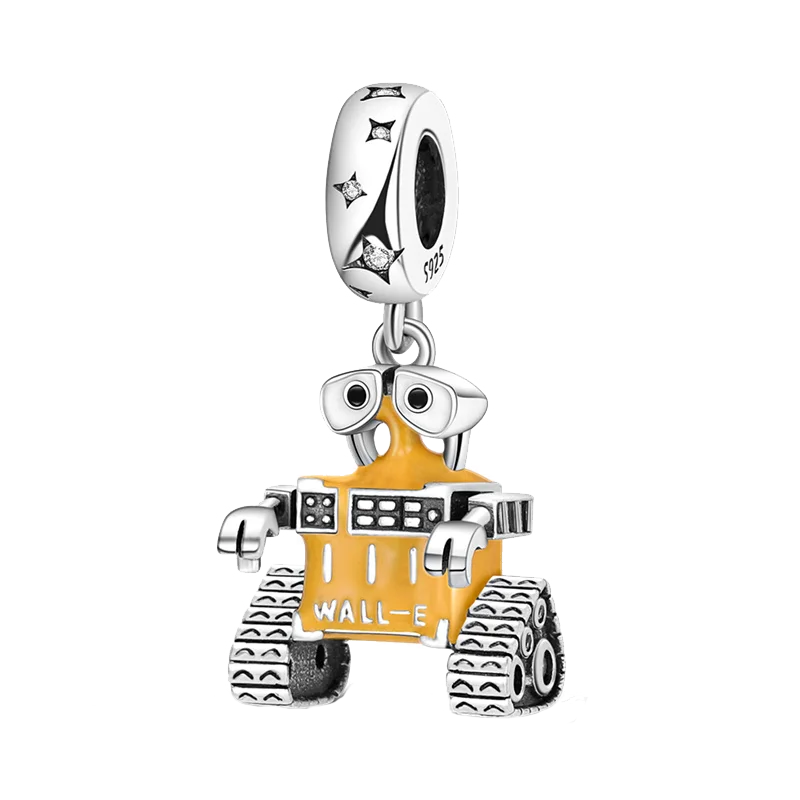 Женский браслет из серебра 925 пробы с шармами Pandora |