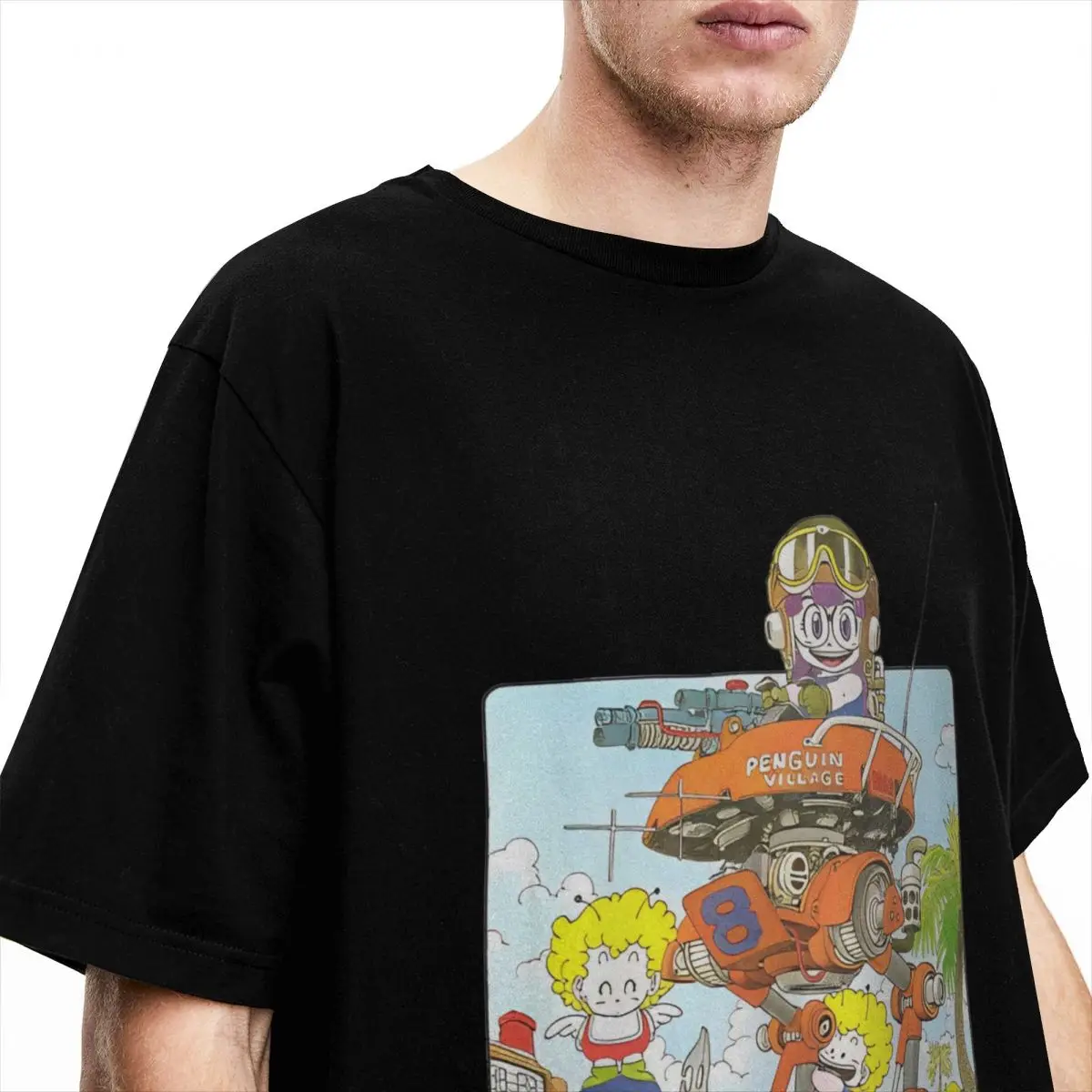 Arale! Футболка Akira Toriyama Dr Slump модные футболки с коротким рукавом уличные топы