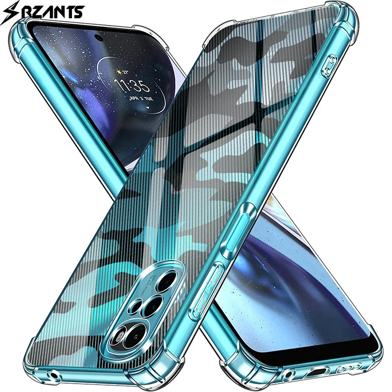 

Case for Moto G22 Mobile Phone Case Translucent Four Corners Anti-fall