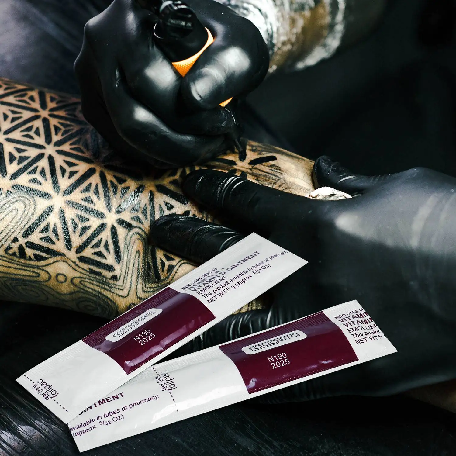 Витаминная мазь A &amp D Fougera 100 шт. крем против шрамов для ухода за татуировками