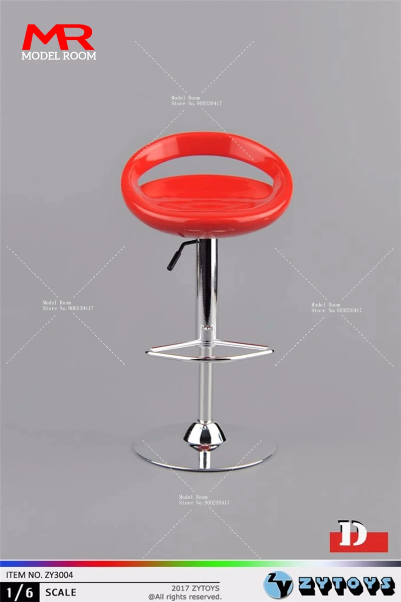 Вращающиеся на 1/6 градусов стулья ZYTOYS ZY3005 ZY3004 высотой 6 см Модель сиденья