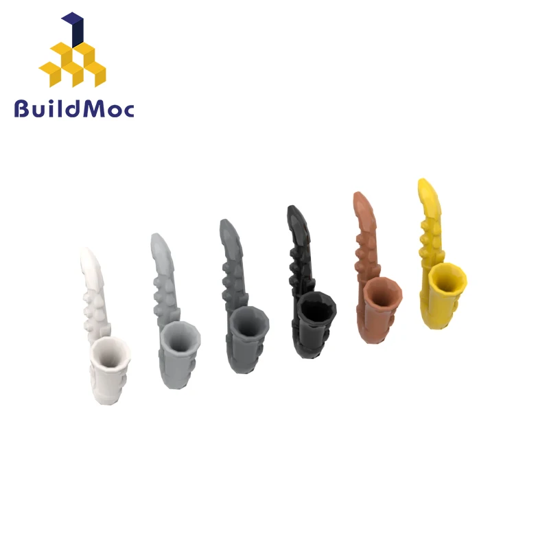 

10 шт., Детский конструктор саксофон MOC 13808