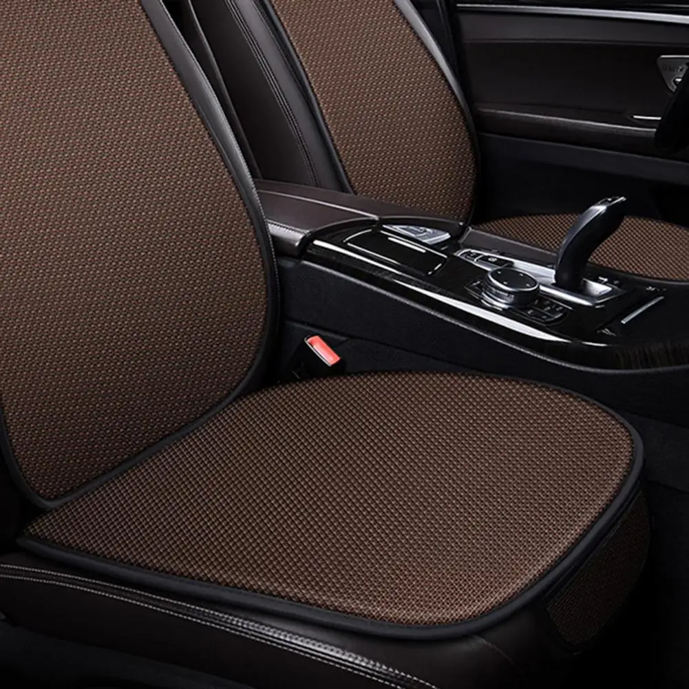 Шелковая подушка для автомобильного сиденья дышащая сетчатая ткань чехол