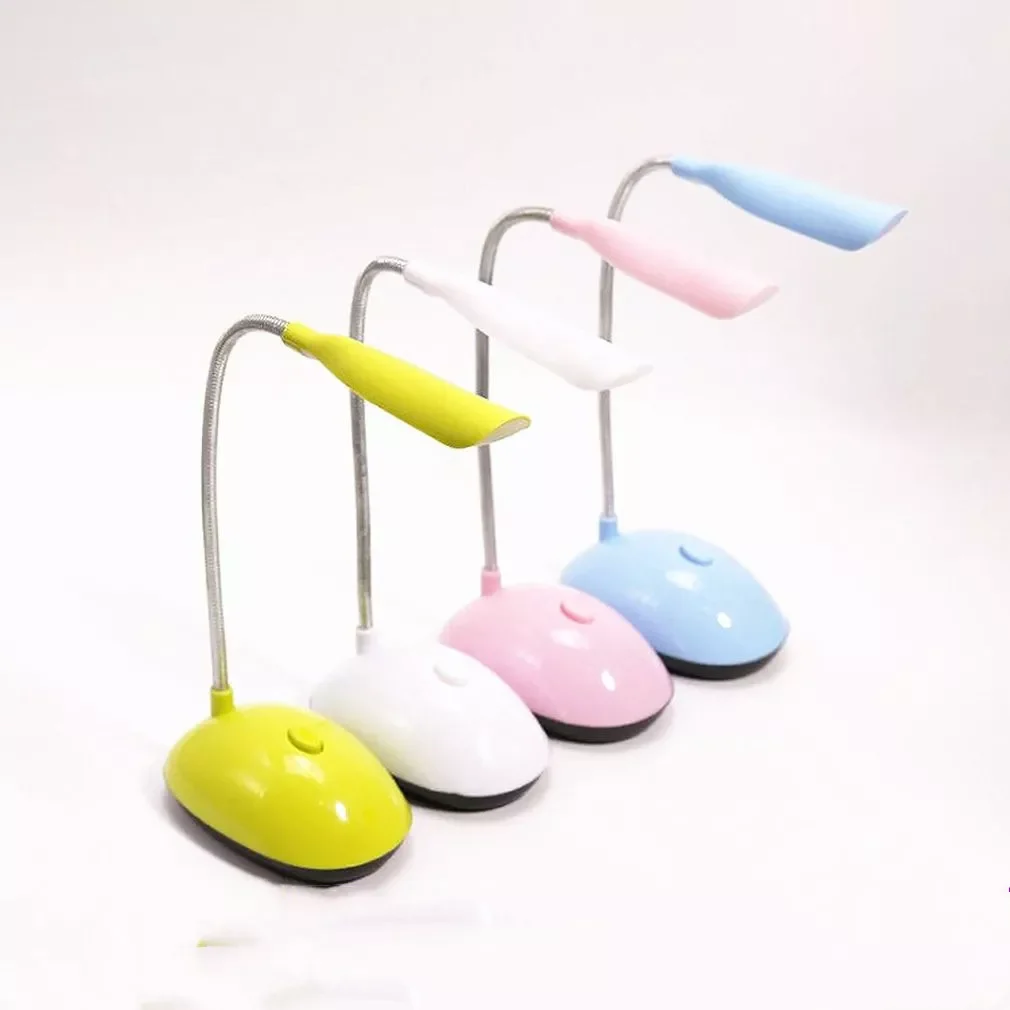 

Foldable Dimmable Touch Table Lamp Desk LED Lamp Eye Protection Lamp Student Study Reading Energy Saving Battery Powered