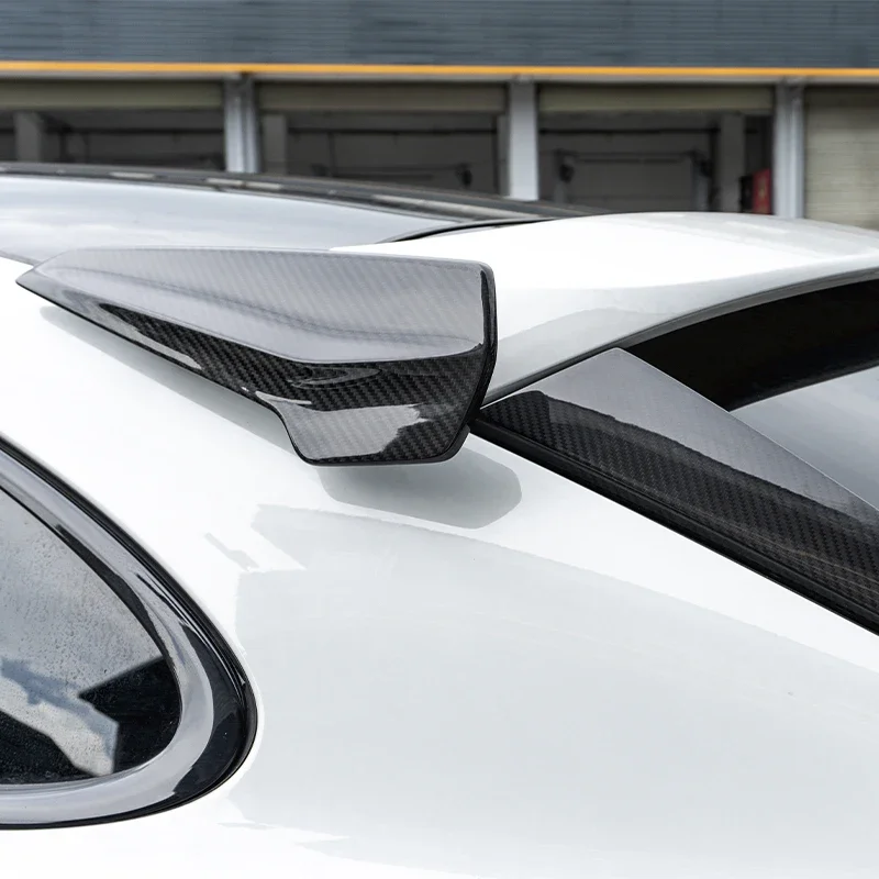 Сухой спойлер TKT из углеродного волокна на крышу задний багажник хвостовой крыло