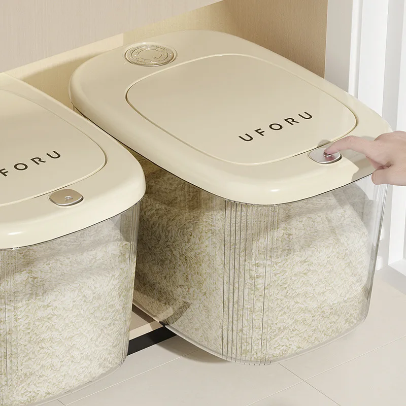 

Bucket Moisture-proof Box Rice Home Container Pet Store Insect-proof Dog Food Kitchen Storage Grain Jar Nano Sealed