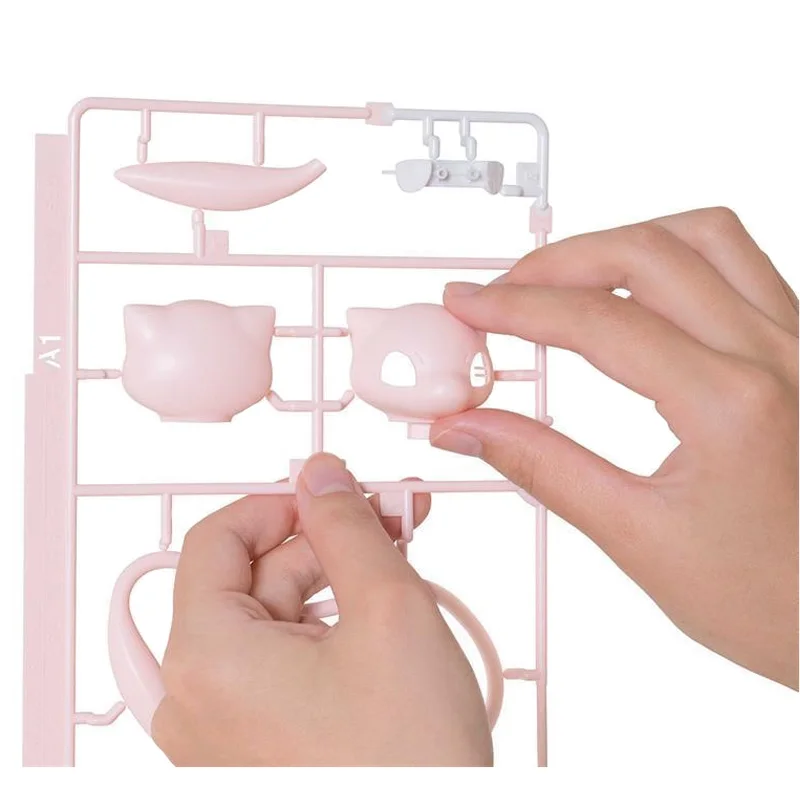 Оригинальные фигурки Bandai из аниме Pokemon Mew plmo, Коллекционная модель, украшение, простая сборка, игрушки ручной работы, подарок для детей (art.: 3920c11980dcd) - 3920c11980dcd