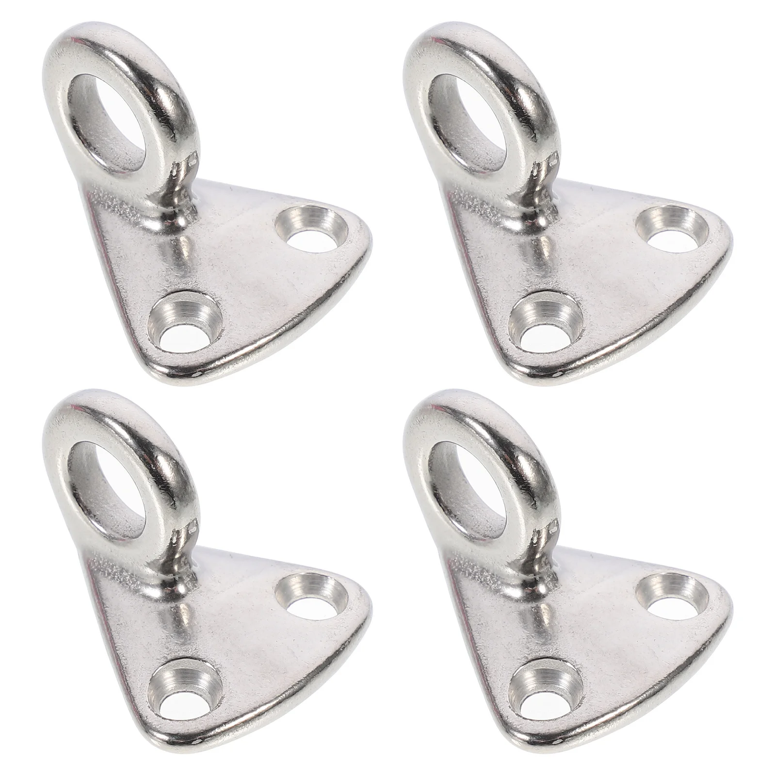 

4Pcs Durable Creative Yacht Circle Hook Stainless Steel Coat Hook Circle Type Hook