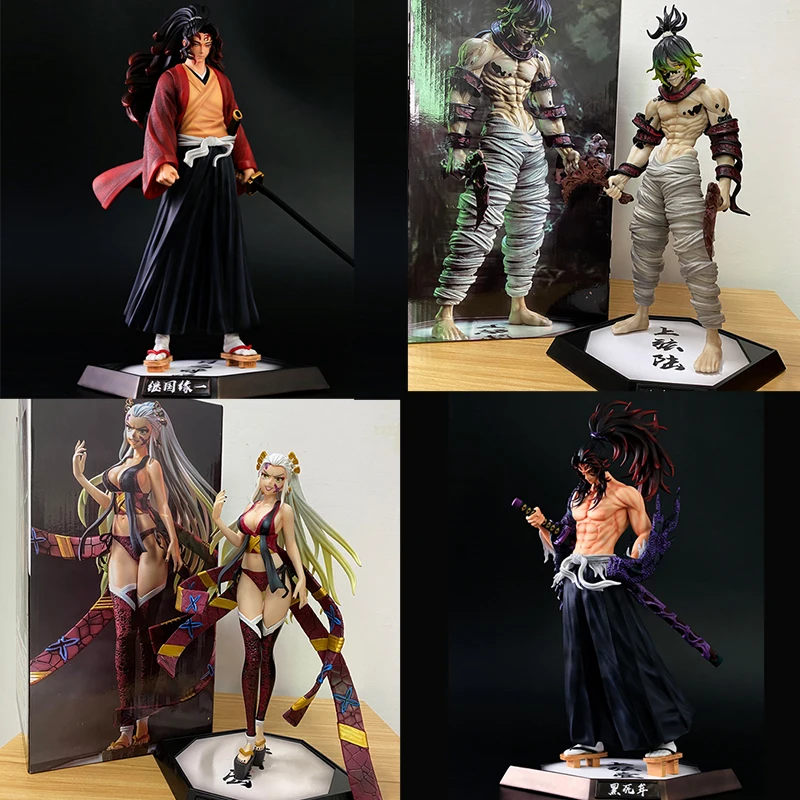 

Anime Demon Slayer Giyuutarou Daki Kokushibo Tsugikuni Yoriichi Toy Kimetsu No Yaiba Gyutarou Action Figure Collection Model Toy