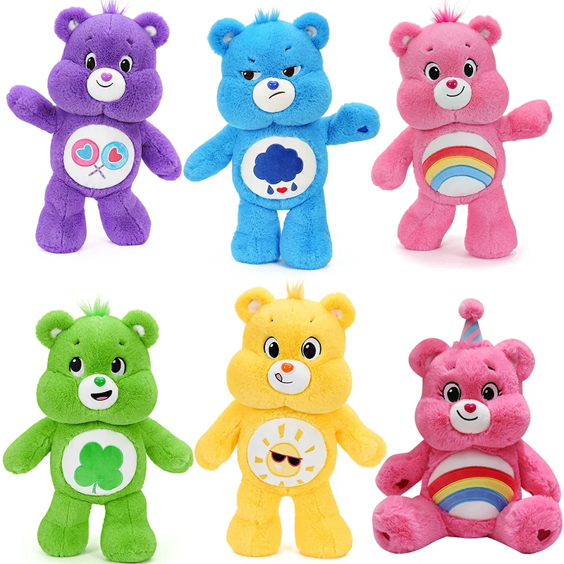 Miniso Carebears супер мягкий Радужный медведь плюшевая кукла 40 см Kawai милые Аниме