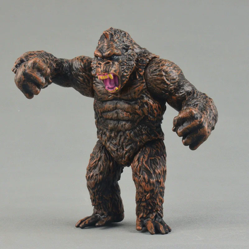 Фото 10 ТИПОВ Фигурок King Kong против Godzilla с подвижными суставами, модели горилл из ПВХ, коллекционные статуэтки, игрушки, подарки №2