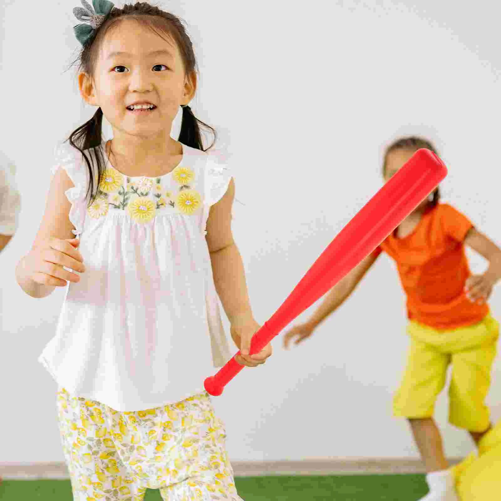 

2 Sets Baseball Toy Funny Yard Children Hollow Outdoor Bat Toys Toddlers 2-4 Years Plastic Ages