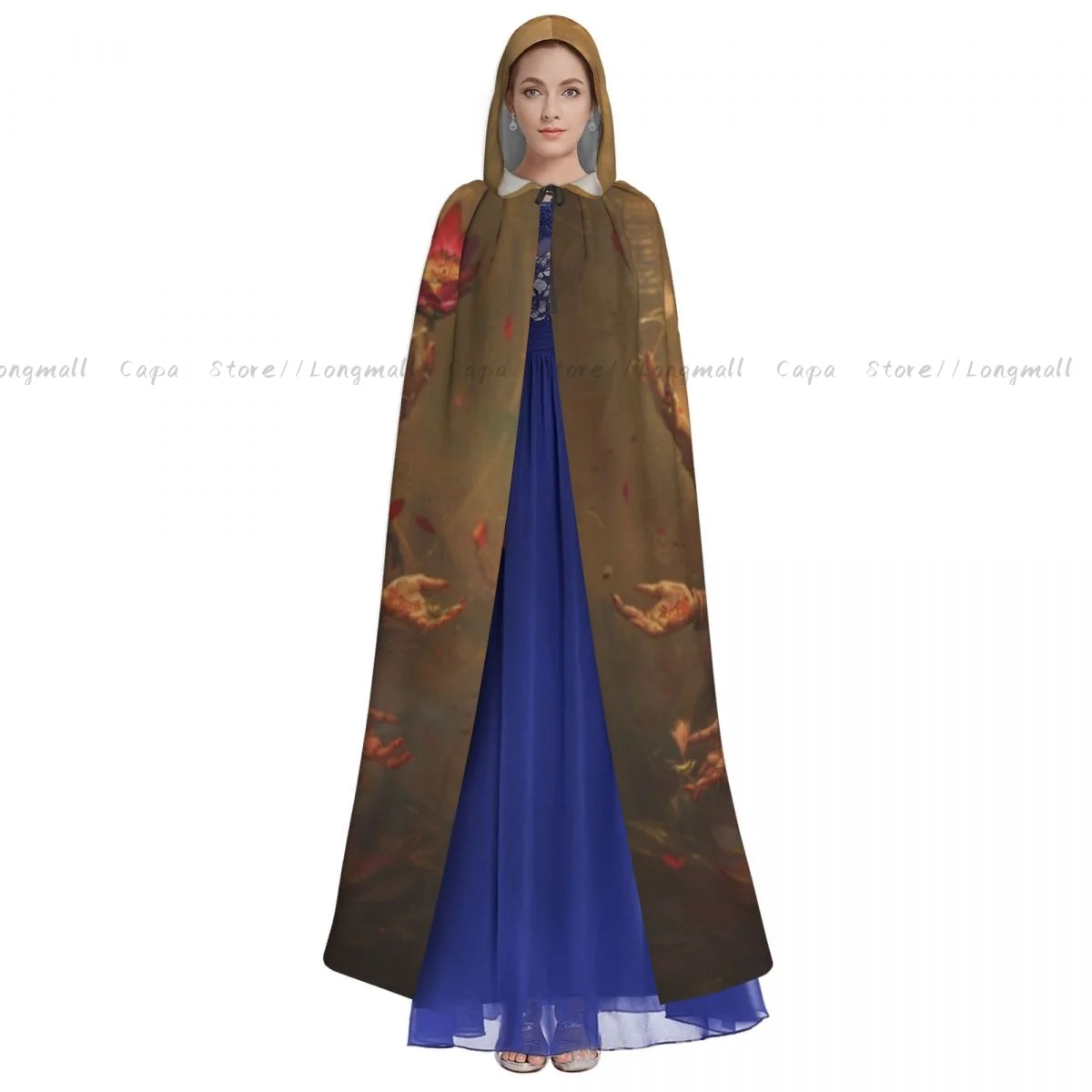 Плащ ведьмы из полиэстера