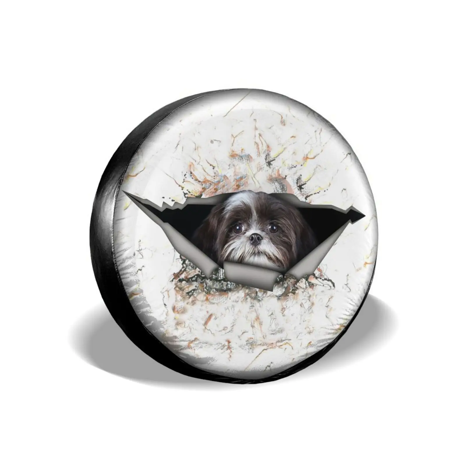 

Чехол для шины компаса, универсальная запасная крышка для колес, прицепа, фургона, внедорожника, грузовика, прицепа, аксессуары для путешест...