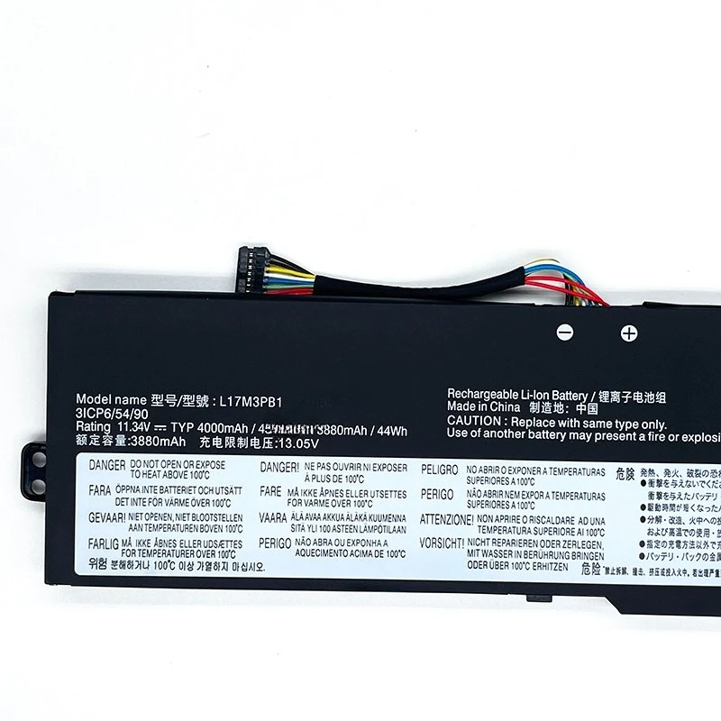 Фото Аккумулятор для ноутбука L17M3PB1 для Lenovo IdeaPad 330-17ICH 330-15ICH L17D3PB0 5B10Q71254 L17C3PB0 5B10Q71252 5B10W67266 11.34V 4000mAh №2