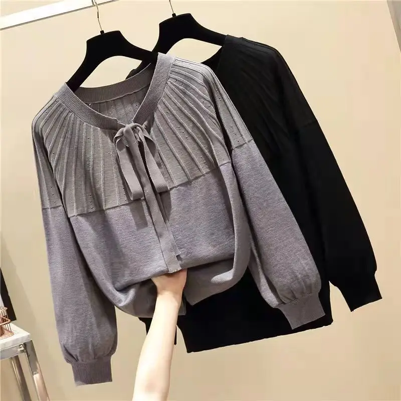 2022 spring and autumn clothing new thin loose fashion bottoming shirt  top  Cotton  High Street  Solid  Regular  hoodie