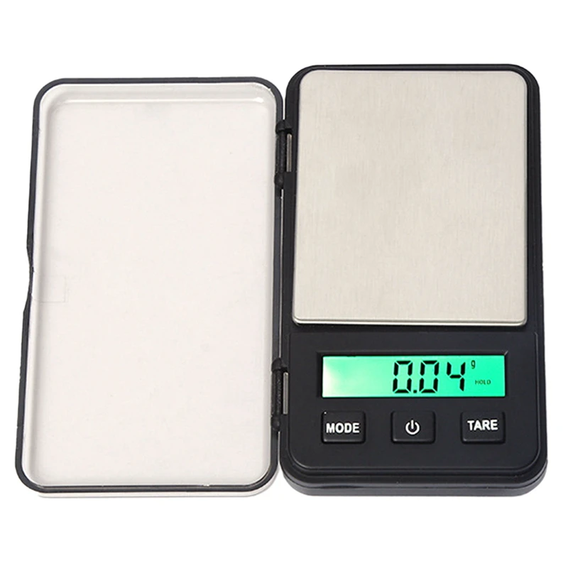 

Jewelry Scale Carat Scale Portable Mini Pocket Scale Electronic Scale Green Backlight 0.01G Small Scale 720