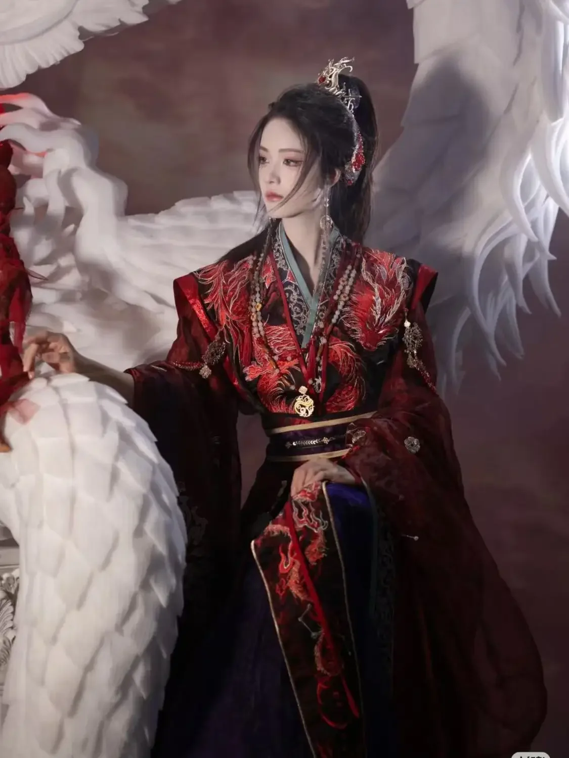 Фото Весенне-летний осенний женский комплект костюмов императрицы Hanfu-Yunjian Shanze Han Element Immortal Style Hanfu Одежда для женщин №4