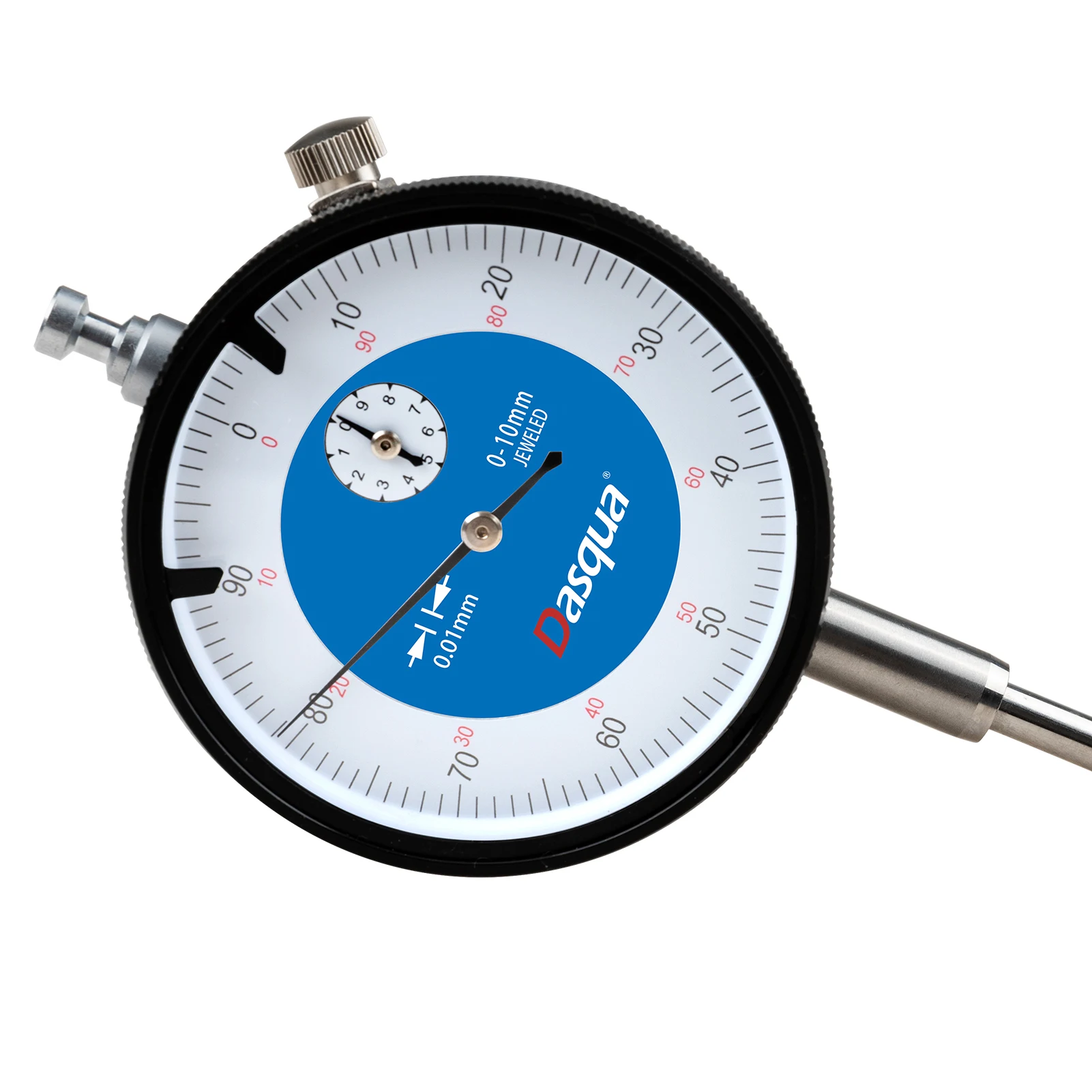 Dasqua  High Accuracy 0-10mm Axial Runout Dial Indicator With Calibration Certificate