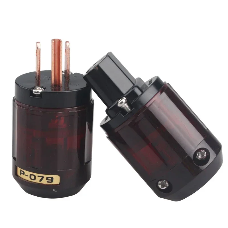 Медная позолоченная штепсельная вилка стандарта США