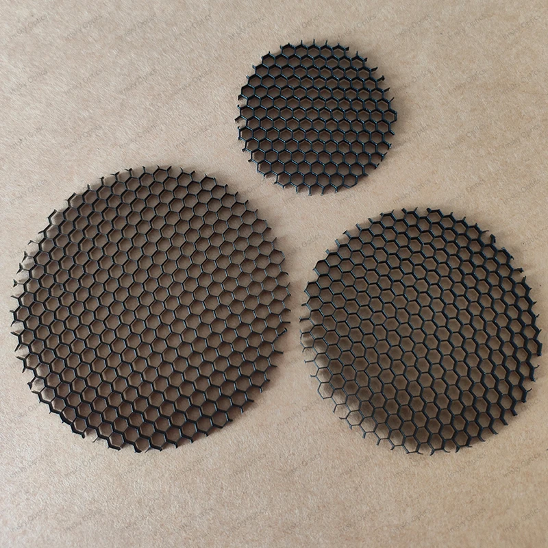 

10 шт. 23 мм 25 мм 30 мм 35 мм 50 мм 55 мм 92 мм 100 мм светодиодный светильник с абажуром, точечный светильник, круглый сотовый сетчатый чехол с антибликовым покрытием