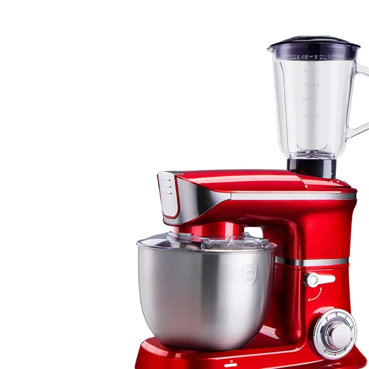 

Heavy Duty 6 Speed Dough Cake Mixer Powerful 1300W Stand Food Mixer With Stainless Steel Bowl