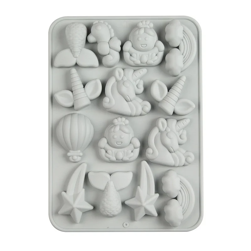 

silicone mermaid cake mold tail baking resin s Ice cube
