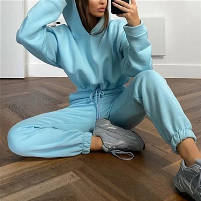 

2 Piece Sets Womens Sportswear 2022 New Zipper Tracksuit Women Tracksuit Two Piece Set Casual Sport Suit Lounge Wear Tracksuit